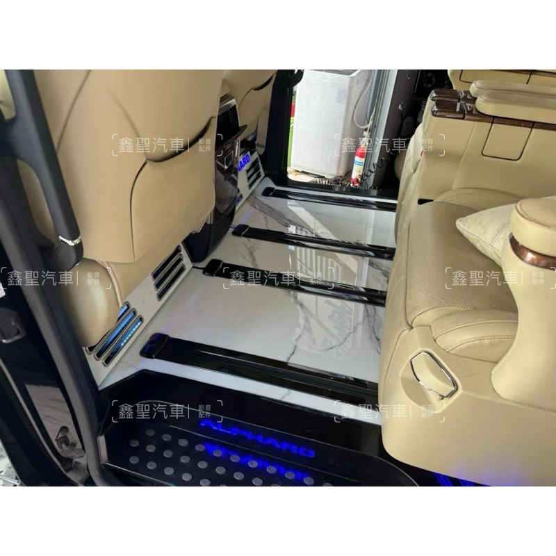 《現貨》🔥 Toyota Alphard白色 大理石紋地板 預約安裝 聊聊優惠#鑫聖汽車