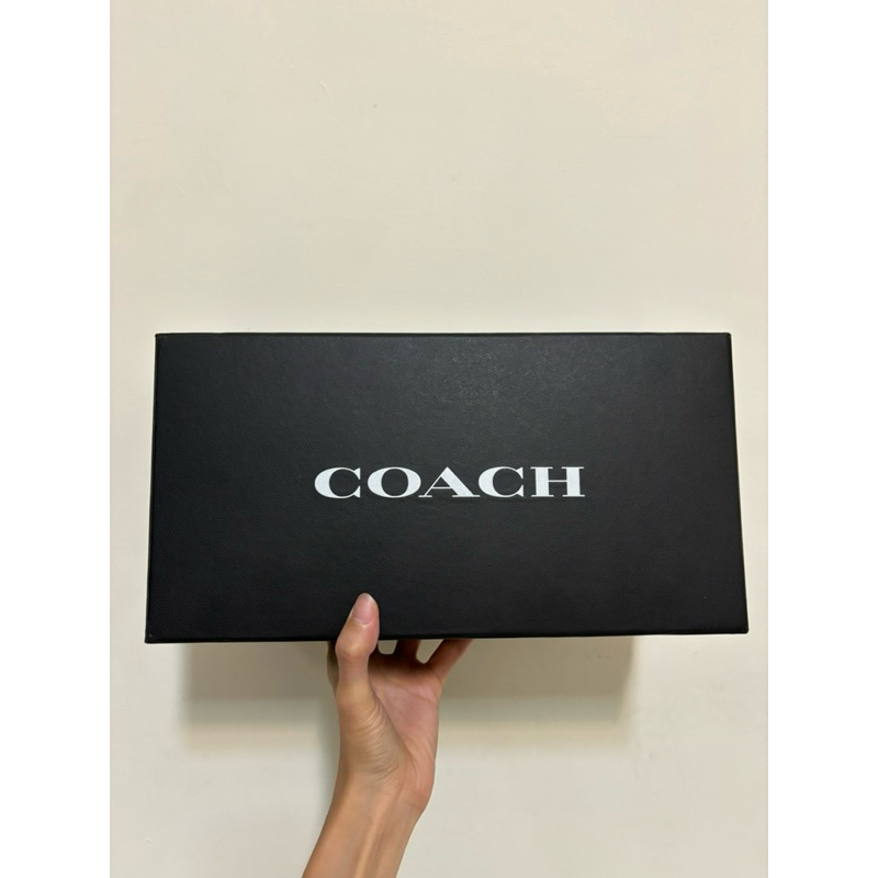 【便宜賣🐶二手】COACH 精品名牌 紙盒 包裝盒 外盒 禮品盒 禮物盒 收納盒 硬紙盒 鞋盒