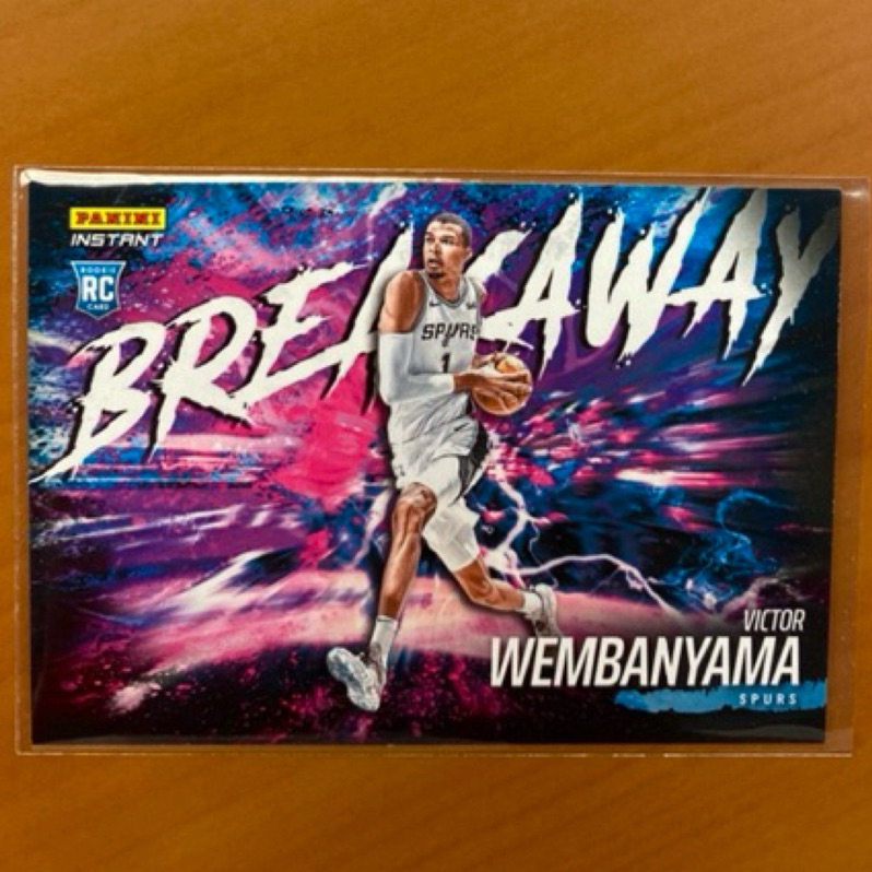 Victor Wembanyama Panini Instant Breakaway 限量4085張 NBA 球員卡
