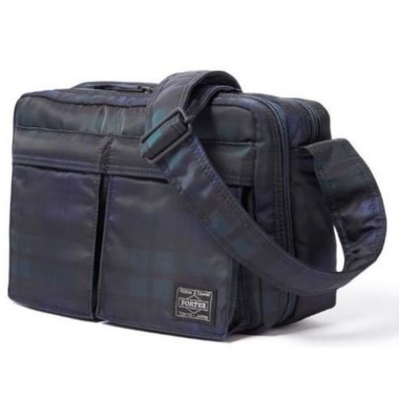 HEAD PORTER HIGHLAND SHOULDER BAG(S)格紋斜側背包HP-4724 by