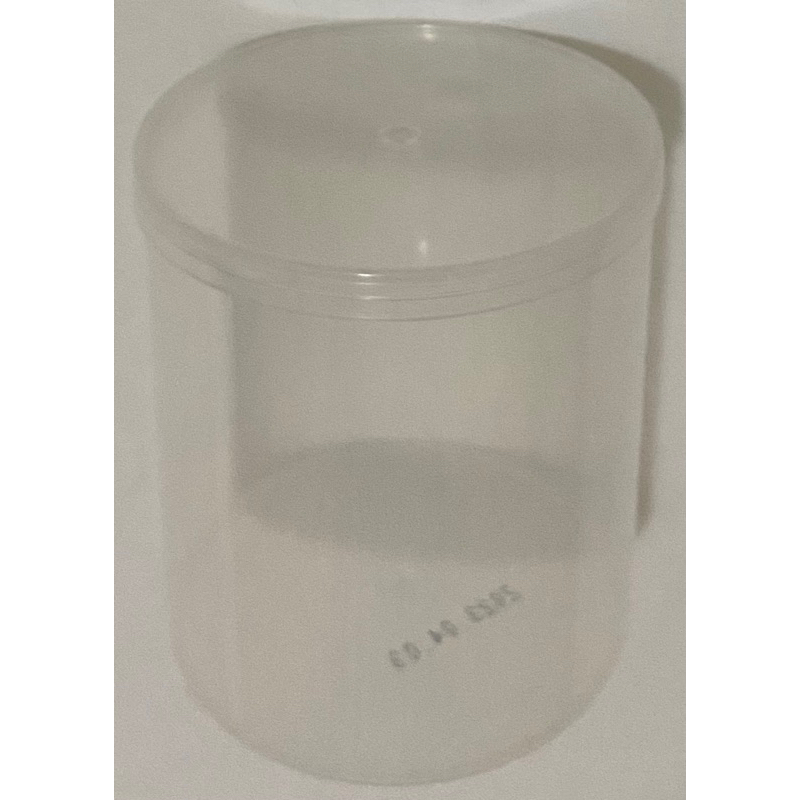 Cylindrical box PP半透明圓筒盒直徑8cmx高8.5cm棉花棒盒 密封圓盒 塑膠圓盒 圓盒有蓋