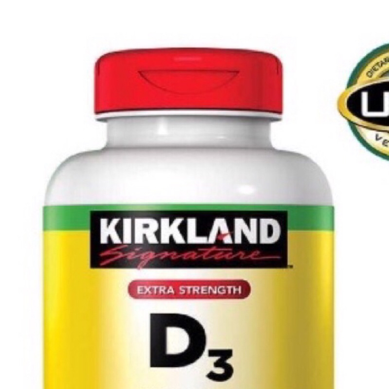 好市多 Costco代購 Kirkland Signature科克蘭 維他命 軟膠囊D3 600粒