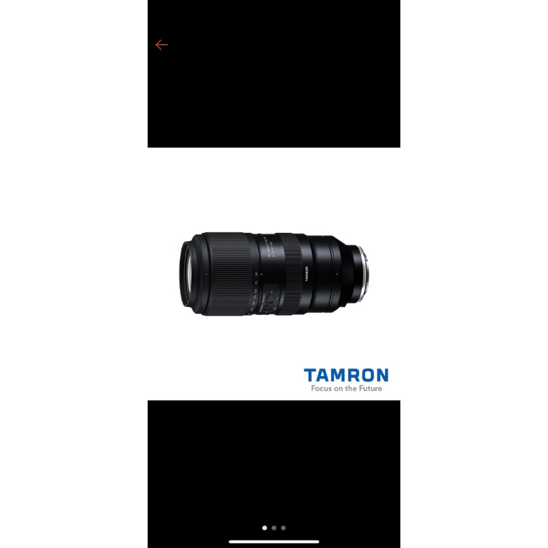 Tamron 50-400mm F4.5-6.3 DiIII VC VXD for Sony E接環