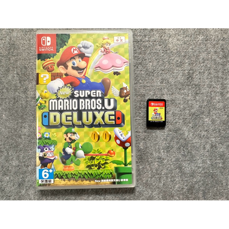 [二手] Switch NS 任天堂 超級馬力歐兄弟 U 豪華版 中文版  New super mario Deluxe