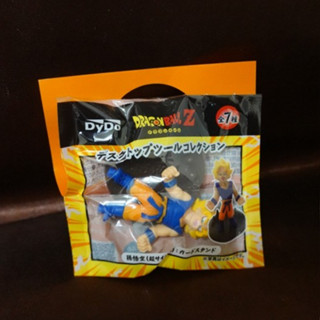 日本 DyDo 咖啡 X Dragon Ball Z 七龍珠 辦公室 桌上小物 悟空 公仔 卡片架 擺飾 - 全新未拆