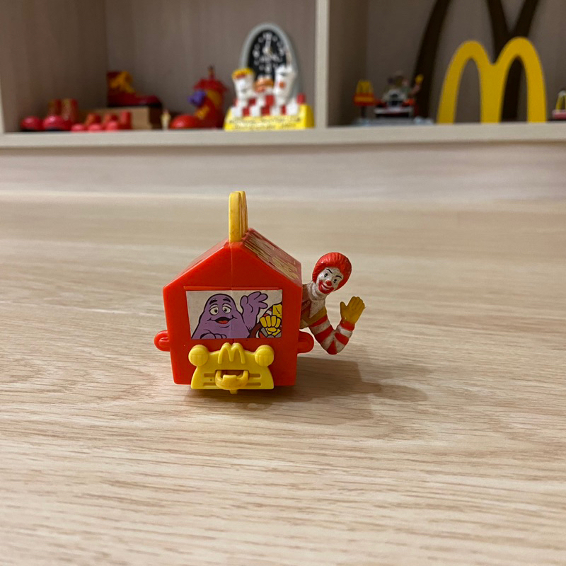 1994麥當勞叔叔生日快樂列車 玩具車 模型 公仔-A款