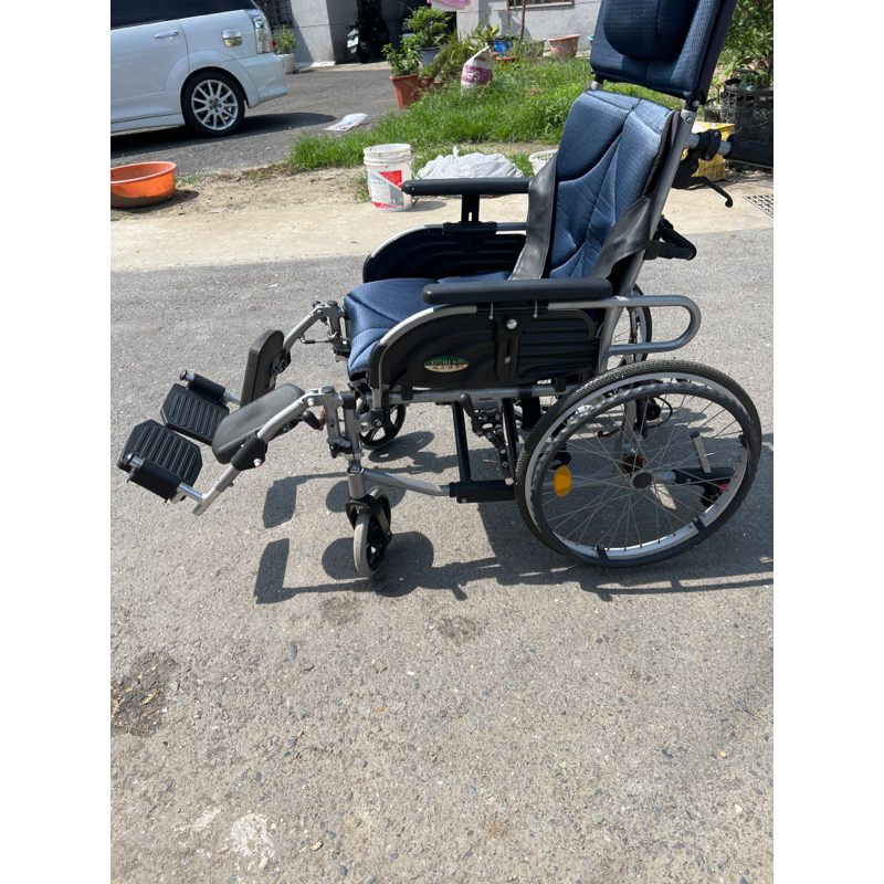 頤辰 頤辰躺式復健輪椅 YC-800 中輪  復健輪椅 空中傾倒 手動輪椅 機械式輪椅 輪椅