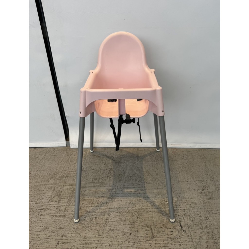 宏品全新二手家具電器F42303*粉色寶寶椅*兒童餐椅 餐椅 辦公椅 沙發 原木椅 高腳椅 餐桌椅 茶几桌 營業桌椅 中