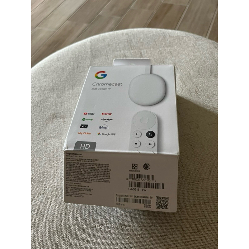 近全新 【公司貨】Google Chromecast1080版本 第四代上市 串流媒體播放器 電視棒