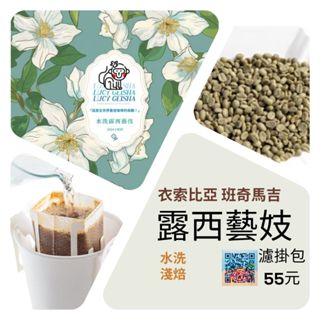 ＜希望種子咖啡＞衣索比亞 露西處理站 露西藝伎（耳掛包，淺焙）自家烘焙 精品咖啡
