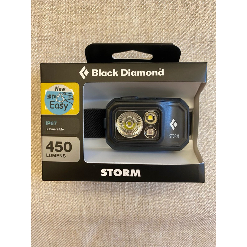 S22 Black Diamond Storm 450 頭燈