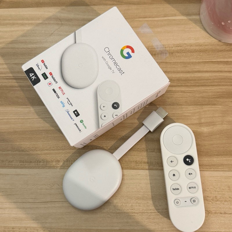 二手 Google Chromecast 4K Google TV四代 電視盒