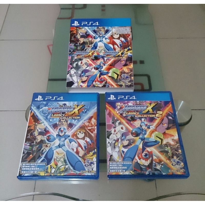 PS4 洛克人X MEGAMAN X 週年紀念合集 合輯 1 + 2 日英文版 支援中文介面