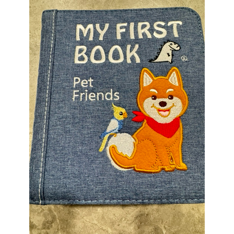 9成新 📦個人用品出清📦無污有盒有包包 MY FIRST BOOK 蒙特梭利寶寶第一本書 動物冊-柴犬篇 myfirst