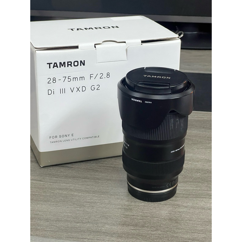 Tamron 28-75mm F2.8 G2 for Sony E A063 相機店平輸貨已過保 前後玉乾淨 盒裝配件齊
