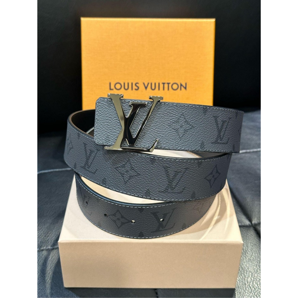 LOUIS VUITTON LV 皮帶 雙面用 寬4CM M0285V