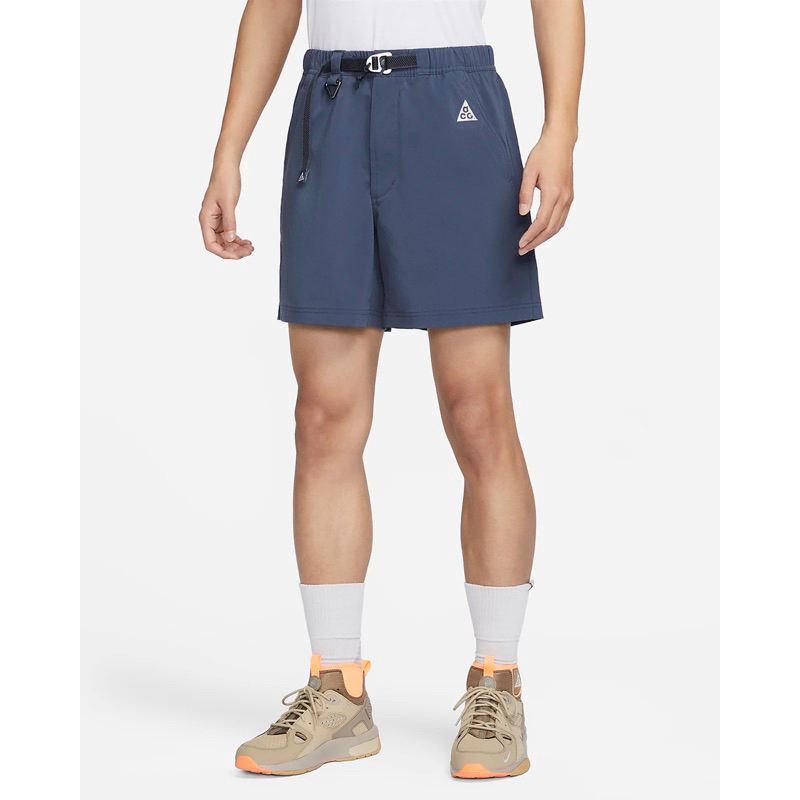 👟【ELO 】Nike ACG 男子徒步短褲 藍色 工裝短褲 戶外 寬鬆 男款 FN2431-437