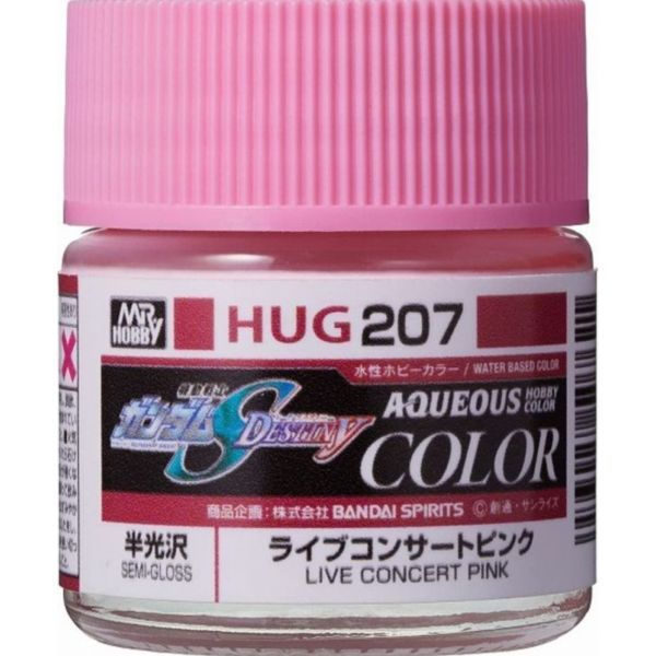 GSI 郡氏 水性漆 HUG-207  蜜雅專用機 粉紅色 半光澤 東海模型