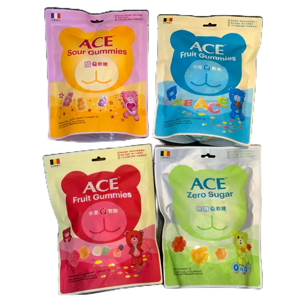 【ACE軟糖】比利時進口 Q軟糖量販包(240g/袋)