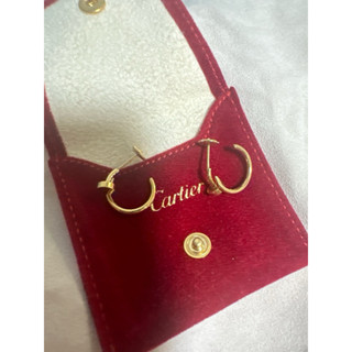 cartier 耳環 黃K金 CARTIER Juste un Clou 18K