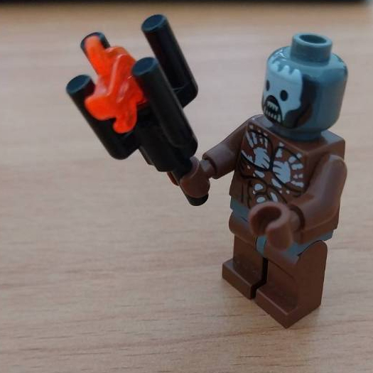 LEGO 樂高 9474 進攻聖盔谷 半獸人 強獸人 火把 攻城兵 人偶 Uruk-hai - Berserker