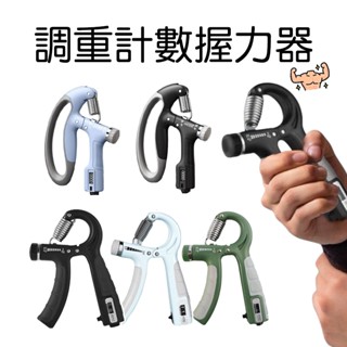 【現貨】可調重 握力器 鋁合握力器 自動計數 可計數 握力訓練器 手腕訓練 健身器材 智慧握力器 握力 腕力訓練