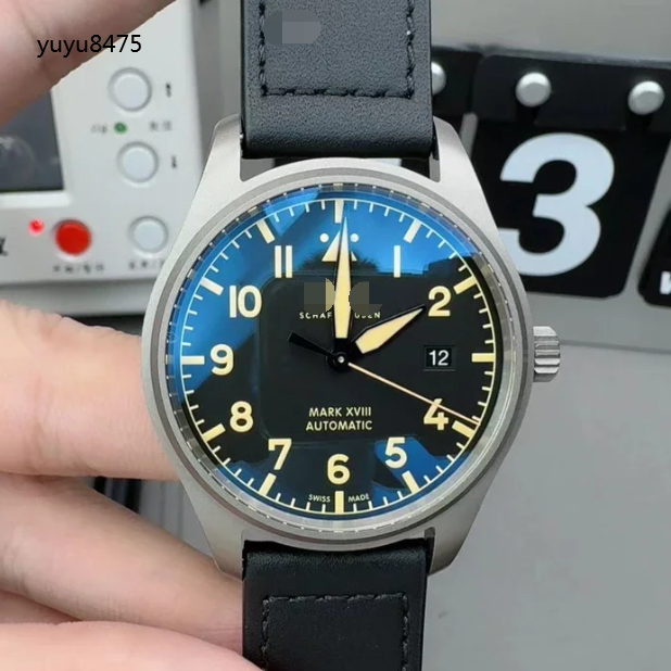 V7鈦殼馬克18飛行員2892機芯 實拍運動男士手錶防水計時全自動上鏈機芯手錶男腕錶高端腕錶