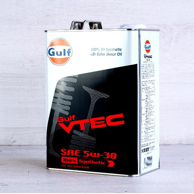 【明水自動車】【公司貨有發票】 GULF 海灣 VTEC 5W30 4公升 全合成  蝦皮最低價