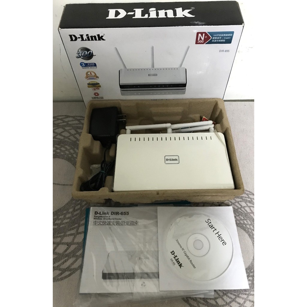 友訊 D-LINK 高效能無線寬頻路由器 DIR-655