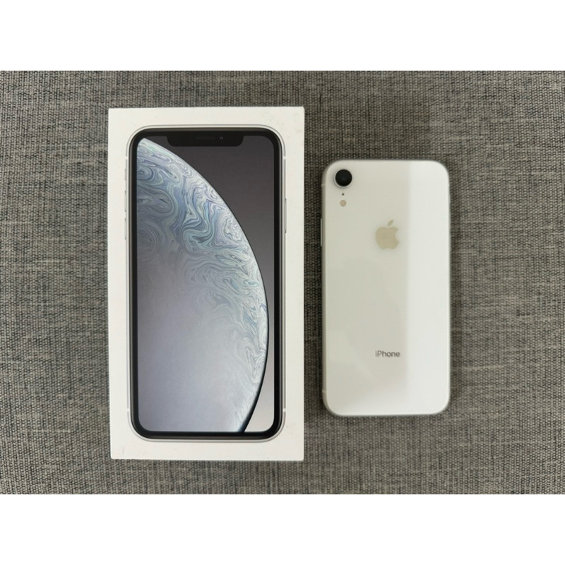 IPhone XR 128G 白色 二手狀態佳 Apple IPHONE