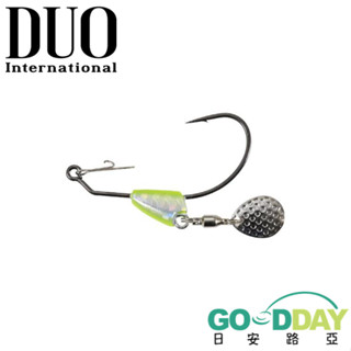 >日安路亞< duo the rock spin hook 亮片鉤