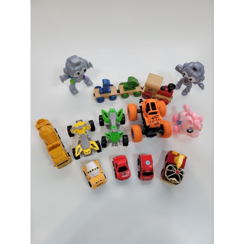 💗二手玩具大集合 各式玩具車 火車 機器人 交通玩具