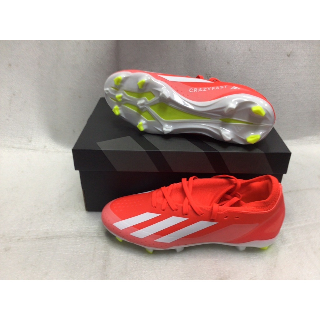 【n0900台灣健立最便宜】2024 ADIDAS 室外顆粒足球鞋 X CRAZYFAST IE2377
