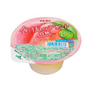 BOURBON北日本 白桃果凍140g #日本零食 特價