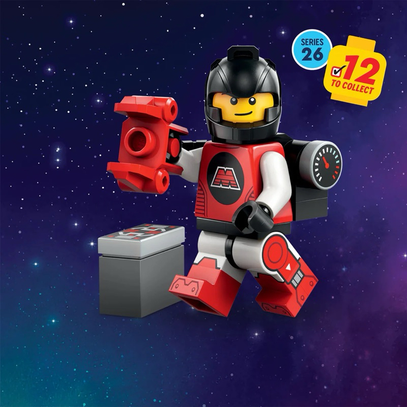 《Bunny》LEGO 樂高 71046 5號 M-Tron舉重員 第26代人偶包 太空 Space系列