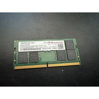 Transcend 創見 JetRam NB DDR5 4800 32GB 筆記型記憶體 二手記憶體
