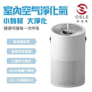 【OSLE】台灣現貨 空氣淨化機 空氣清淨機 空氣淨化器 負離子凈化機 空氣除臭機 房間除臭機 家用除甲醛香薰廁所殺菌