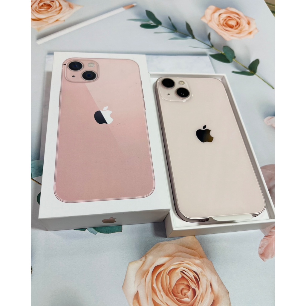 🏅️店內展示機出清🏅️🍎 Apple iPhone 13 256G粉色🍎漂亮無傷🔋90%神腦保固到2024/11/4