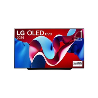 含桌上安裝 LG樂金 OLED83C4PTA 83吋 OLED 4K智慧顯示器