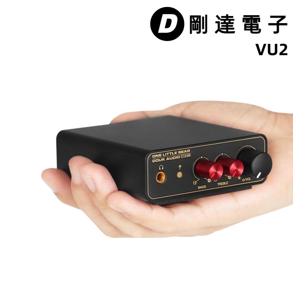 【剛達電子】Douk AudioT14 迷你高級黑膠唱盤擴大機/雙模式MM/MC唱頭放大/耳機放大功能/高低頻調節