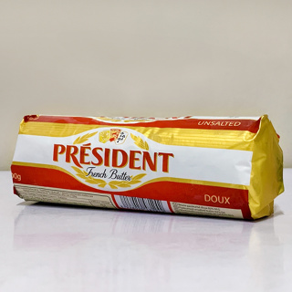 【肥麥莉】PRESIDENT 總統 無鹽奶油條 500G 總統牌 奶油