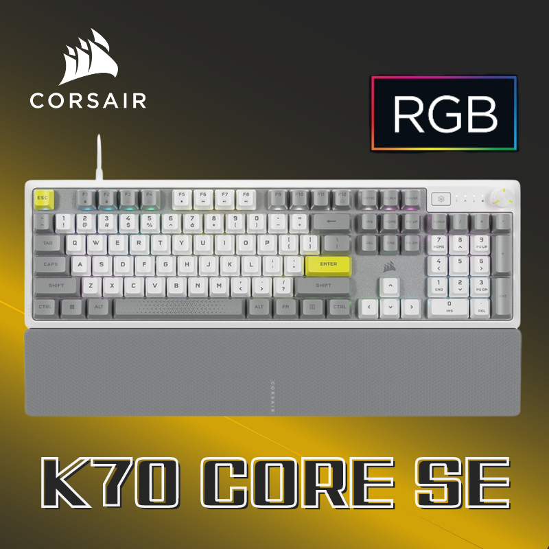 海盜船 CORSAIR K70 CORE SE 有線電競機械式鍵盤