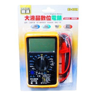 AXTEK鐵漢 大液晶數位電錶 DS-860B