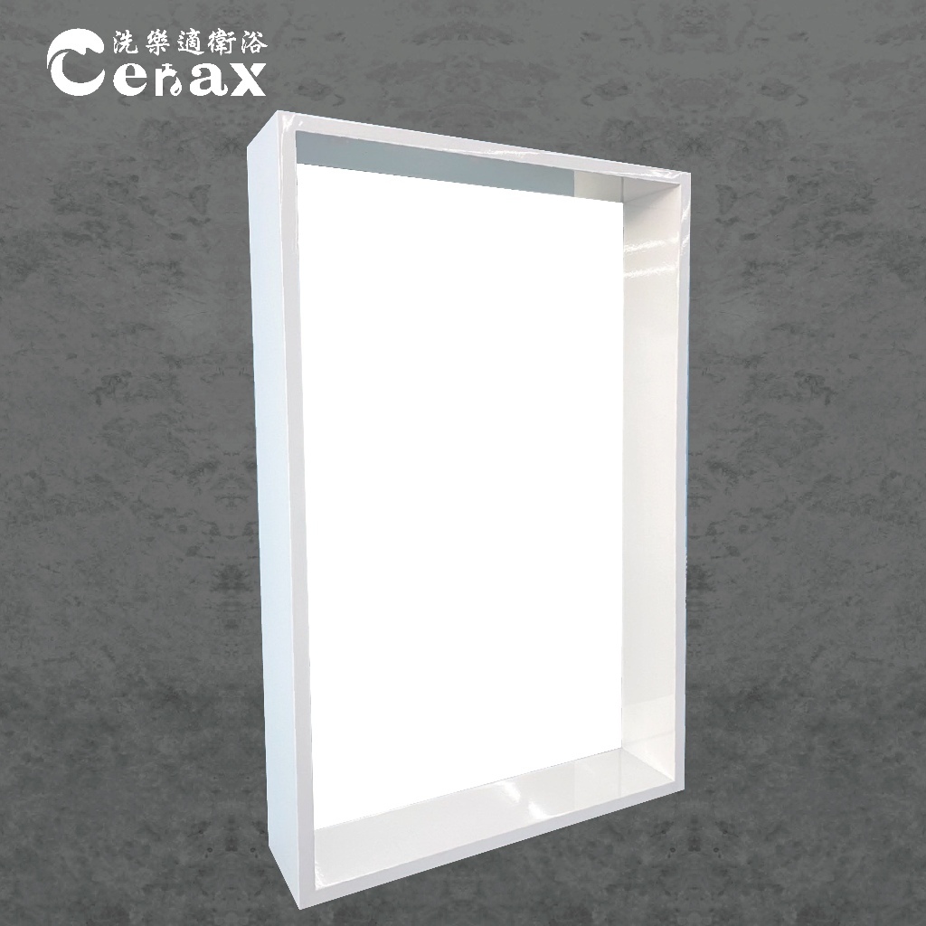 【CERAX洗樂適衛浴】Laister 萊斯特45CM 開放式防水發泡板鏡櫃 100%防水(LE03-3645)