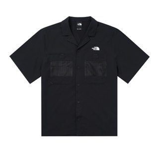 The North Face M FIRST TRAIL S/S SHIRT 男短袖襯衫-黑-NF0A83TPJK3