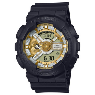 CASIO 卡西歐 G-SHOCK 街頭時尚雙顯腕錶 GA-110CD-1A9DR