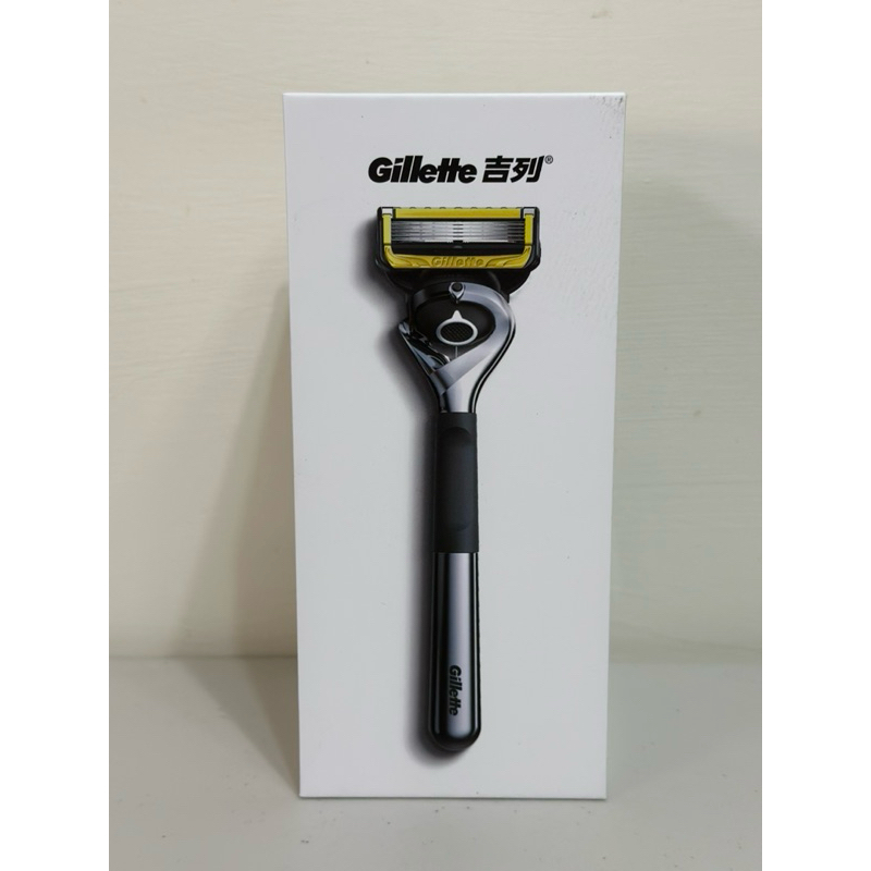 全新現貨Gillette 吉列 小白磚 鋒護系列手動刮鬍刀磁吸刀座Proshield系列 限定版 豪華套組