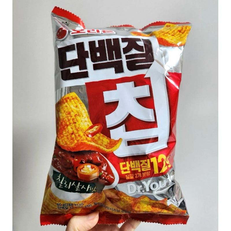 *現貨*韓國🇰🇷ORION 好麗友 高蛋白洋芋片 辣椒&amp;莎莎醬口味60g