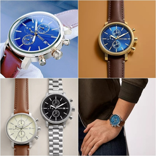 FOSSIL Rhett系列 三眼手錶 皮錶 男生手錶 中性錶【 Watch On-line Store 】