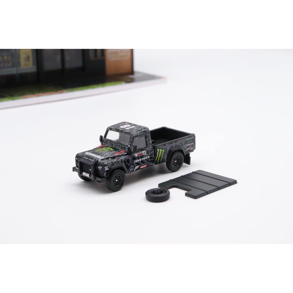 TSAI模型車販賣鋪 現貨賣場1/64 Land Rover Defender 110 Pick up